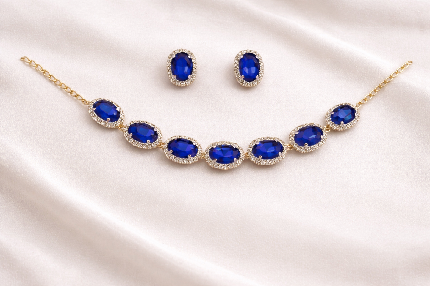 ✨ Midnight Sapphire Grace Set