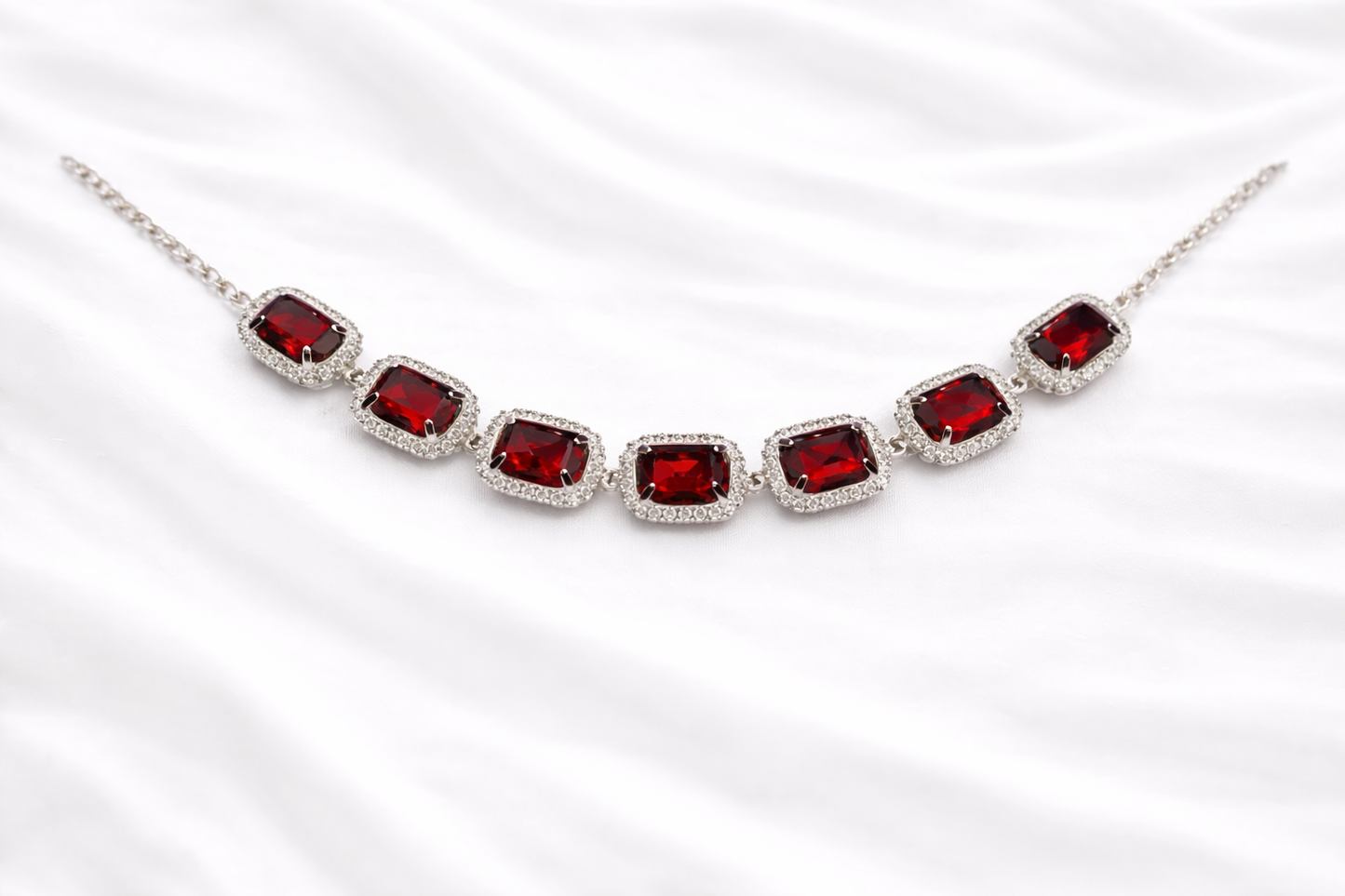 ✨Ruby Royale Halo Set