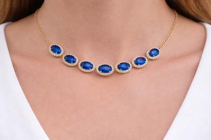 ✨ Midnight Sapphire Grace Set