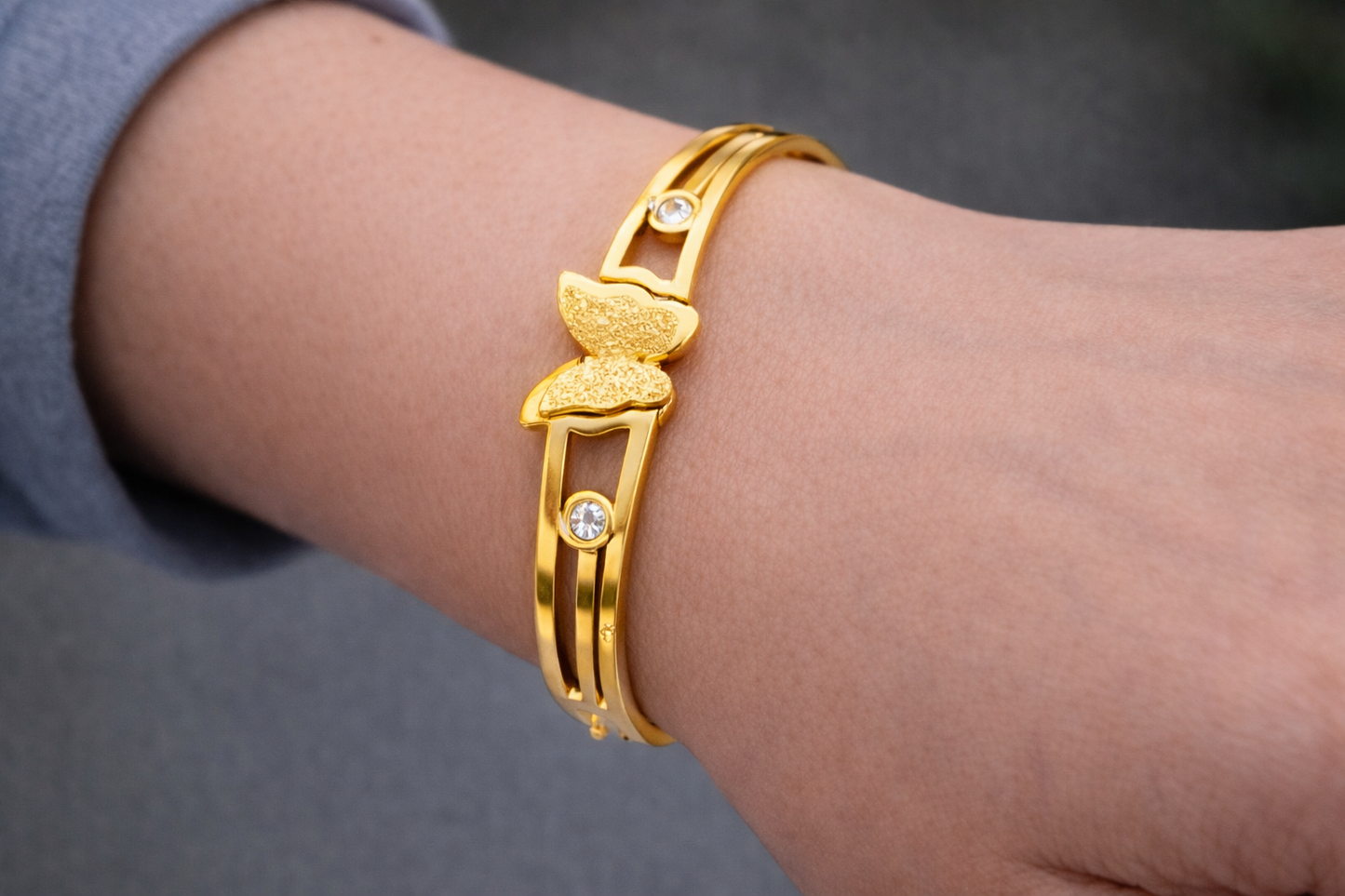 Butterfly Glow Cuff