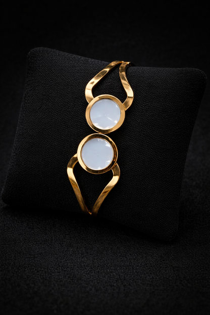 Ivory Glow Cuff